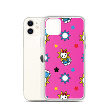 Load image into Gallery viewer, Hello Glo Kitty Pink Clear Case for iPhone