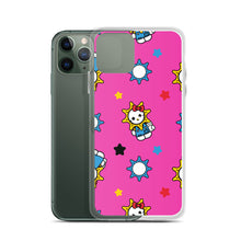 Load image into Gallery viewer, Hello Glo Kitty Pink Clear Case for iPhone