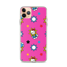 Load image into Gallery viewer, Hello Glo Kitty Pink Clear Case for iPhone