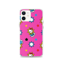 Load image into Gallery viewer, Hello Glo Kitty Pink Clear Case for iPhone
