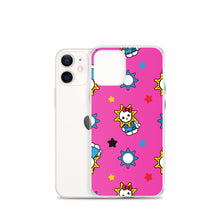 Load image into Gallery viewer, Hello Glo Kitty Pink Clear Case for iPhone