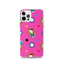 Load image into Gallery viewer, Hello Glo Kitty Pink Clear Case for iPhone