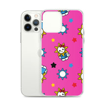 Load image into Gallery viewer, Hello Glo Kitty Pink Clear Case for iPhone