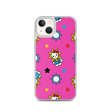 Load image into Gallery viewer, Hello Glo Kitty Pink Clear Case for iPhone