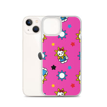 Load image into Gallery viewer, Hello Glo Kitty Pink Clear Case for iPhone