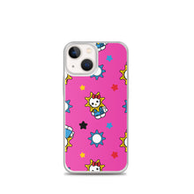 Load image into Gallery viewer, Hello Glo Kitty Pink Clear Case for iPhone