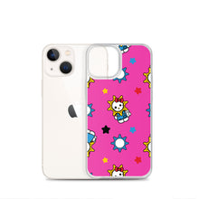 Load image into Gallery viewer, Hello Glo Kitty Pink Clear Case for iPhone