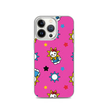 Load image into Gallery viewer, Hello Glo Kitty Pink Clear Case for iPhone