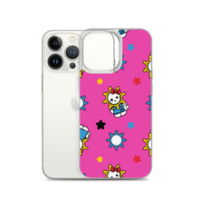 Load image into Gallery viewer, Hello Glo Kitty Pink Clear Case for iPhone