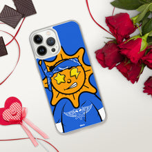 Load image into Gallery viewer, Blue Bandana glo iPhone Case