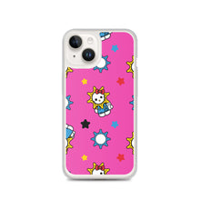 Load image into Gallery viewer, Hello Glo Kitty Pink Clear Case for iPhone