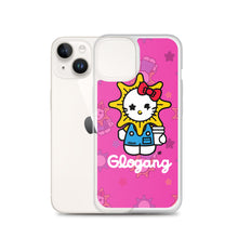 Load image into Gallery viewer, Hello Glo Kitty 2 Pink Clear Case for iPhone®