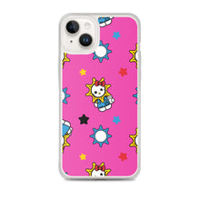 Load image into Gallery viewer, Hello Glo Kitty Pink Clear Case for iPhone