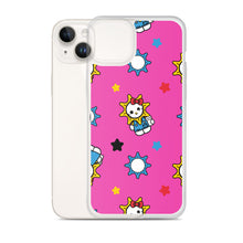 Load image into Gallery viewer, Hello Glo Kitty Pink Clear Case for iPhone