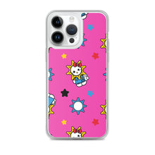 Load image into Gallery viewer, Hello Glo Kitty Pink Clear Case for iPhone