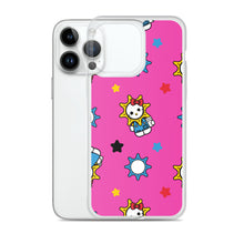 Load image into Gallery viewer, Hello Glo Kitty Pink Clear Case for iPhone