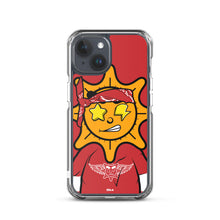 Load image into Gallery viewer, Red Bandana glo iPhone Case