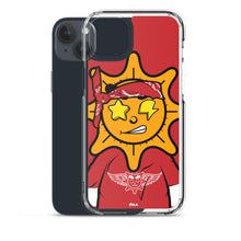 Load image into Gallery viewer, Red Bandana glo iPhone Case