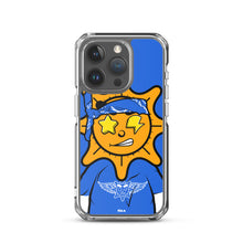 Load image into Gallery viewer, Blue Bandana glo iPhone Case