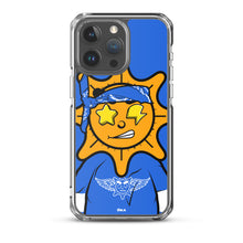 Load image into Gallery viewer, Blue Bandana glo iPhone Case