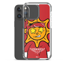 Load image into Gallery viewer, Red Bandana glo iPhone Case