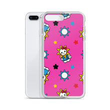 Load image into Gallery viewer, Hello Glo Kitty Pink Clear Case for iPhone
