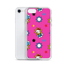 Load image into Gallery viewer, Hello Glo Kitty Pink Clear Case for iPhone