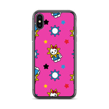 Load image into Gallery viewer, Hello Glo Kitty Pink Clear Case for iPhone