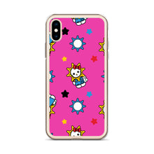 Load image into Gallery viewer, Hello Glo Kitty Pink Clear Case for iPhone