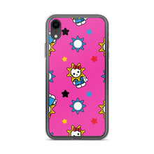 Load image into Gallery viewer, Hello Glo Kitty Pink Clear Case for iPhone