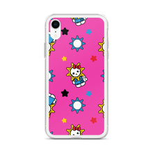 Load image into Gallery viewer, Hello Glo Kitty Pink Clear Case for iPhone