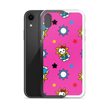 Load image into Gallery viewer, Hello Glo Kitty Pink Clear Case for iPhone