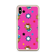 Load image into Gallery viewer, Hello Glo Kitty Pink Clear Case for iPhone