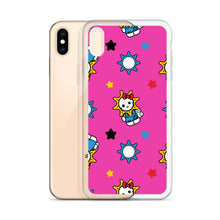 Load image into Gallery viewer, Hello Glo Kitty Pink Clear Case for iPhone