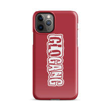 Load image into Gallery viewer, Glo Font iPhone case Red