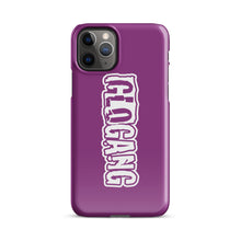 Load image into Gallery viewer, Glo Font iPhone case Purple