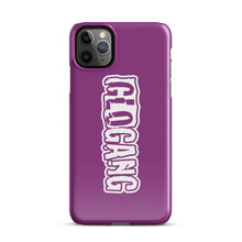 Load image into Gallery viewer, Glo Font iPhone case Purple