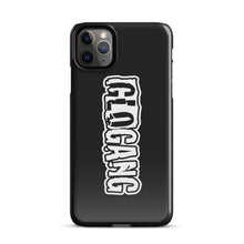 Load image into Gallery viewer, Glo Font iPhone case Black