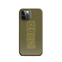 Load image into Gallery viewer, Glo Font iPhone case olive