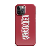 Load image into Gallery viewer, Glo Font iPhone case Red