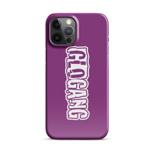 Load image into Gallery viewer, Glo Font iPhone case Purple