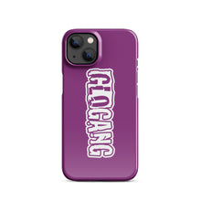 Load image into Gallery viewer, Glo Font iPhone case Purple