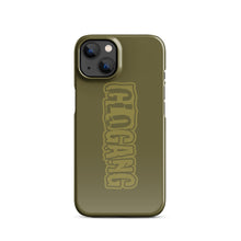 Load image into Gallery viewer, Glo Font iPhone case olive