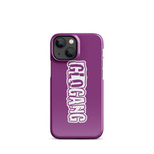 Load image into Gallery viewer, Glo Font iPhone case Purple