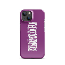 Load image into Gallery viewer, Glo Font iPhone case Purple