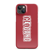 Load image into Gallery viewer, Glo Font iPhone case Red