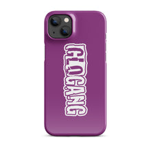 Load image into Gallery viewer, Glo Font iPhone case Purple