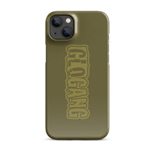 Load image into Gallery viewer, Glo Font iPhone case olive