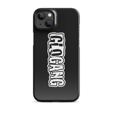 Load image into Gallery viewer, Glo Font iPhone case Black