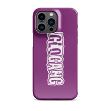 Load image into Gallery viewer, Glo Font iPhone case Purple